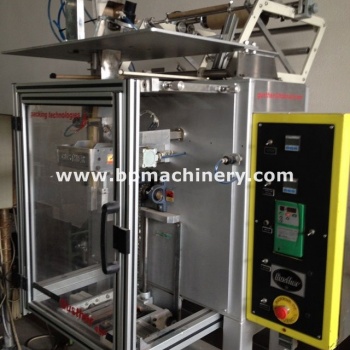 Used sachet filling machine