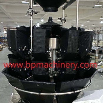 Multihead weigher for sticky products